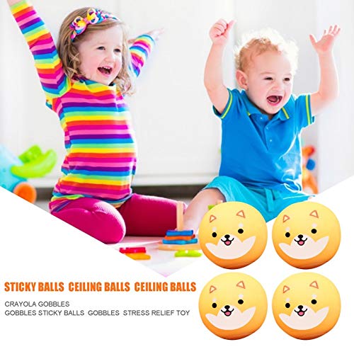 courti Pelota de estrés sensorial, juguete de descompresión para aliviar la tensión, la ansiedad y mejorar el enfoque, juguete de alivio del estrés y ADHD con patrón Corgi