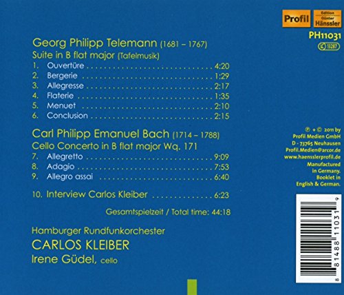 CPE Bach:Cello concerto