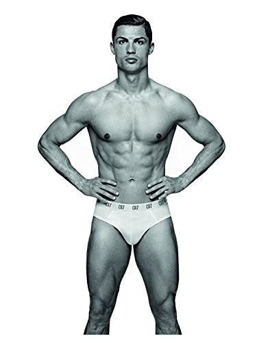 CR7 CRISTIANO RONALDO - Calzoncillos Deportivos para Hombre (3X), Sportswear de Alta Resistencia y Durabilidad Gracias a Las Fibras extralargas de algodón (sin Notas rascadoras), XXL