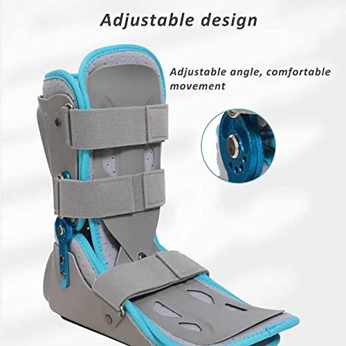 Cradling Bota de Fractura, Soporte de fijación de Tobillo para fracturas de Tobillo Torcido de pie Roto o recuperación de cirugía de Aquiles