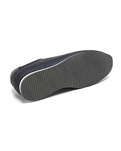Crashers | Zapatos Casual de Hombre | Onyx Blue | Zapato de Piel Ecológico | Plantilla de Gel Extraible | Cómodo | Transpirable | 42 EU