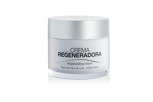 Crema Facial Regeneradora con Aloe Vera - 50 ml - Cicatrizante y Nutritiva para todo tipo de Pieles - Fabricado en España en Plantaciones Ecológicas - Cosmética Natural - Verdaloe