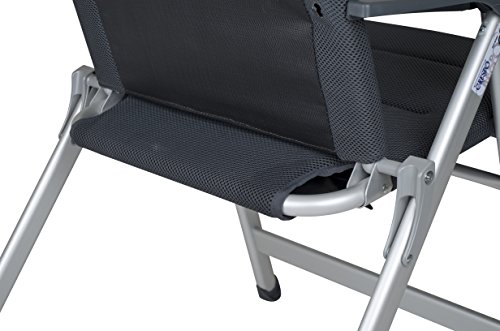 Crespo AA-237/82 Air-Elite Compact - Silla de Camping (67 x 78 x 120 cm), Color Gris