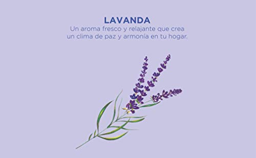 CRISTALINAS. Ambientador Mikado Clásico. Difusor con Varillas de ratán. Formula sin Alcohol. Máxima duración, más de 16 semanas. 180ml de Capacidad. Aroma Lavanda y Lilas. (180ml)