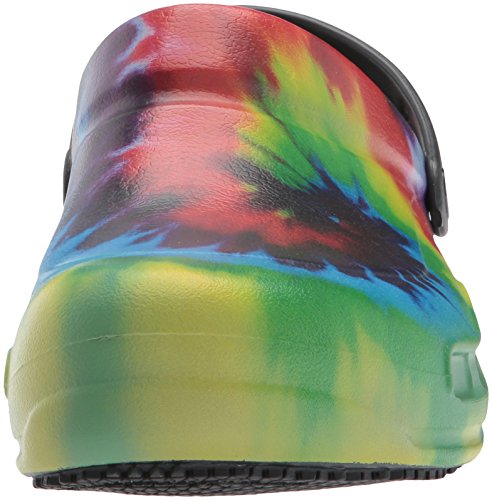 Crocs Bistro Graphic Clog Unisex Adulta Zuecos, Negro (Black/Multi), 48/49 EU