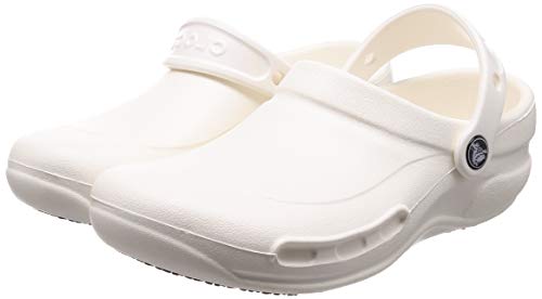 Crocs Bistro Unisex Adulta Clog, Blanco (White), 37/38 EU