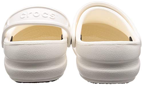Crocs Bistro Unisex Adulta Clog, Blanco (White), 37/38 EU