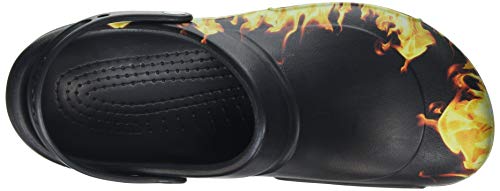 Crocs Bistro Unisex Adulta Clog, Negro (Black), 43/44 EU