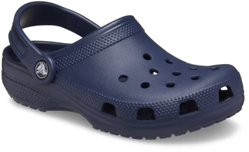 Crocs Classic Clog K Unisex Niños Zuecos, Azul (Navy), 32/33 EU
