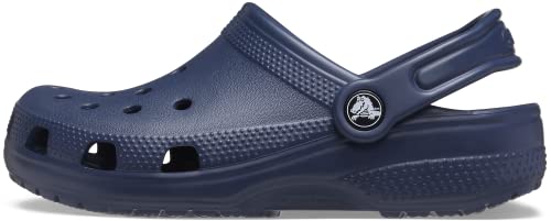 Crocs Classic Clog K Unisex Niños Zuecos, Azul (Navy), 32/33 EU