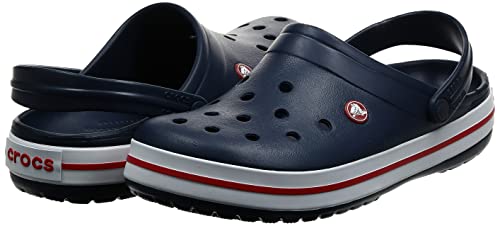 Crocs Crocband Unisex Adulta Zuecos, Azul (Navy), 41/42 EU