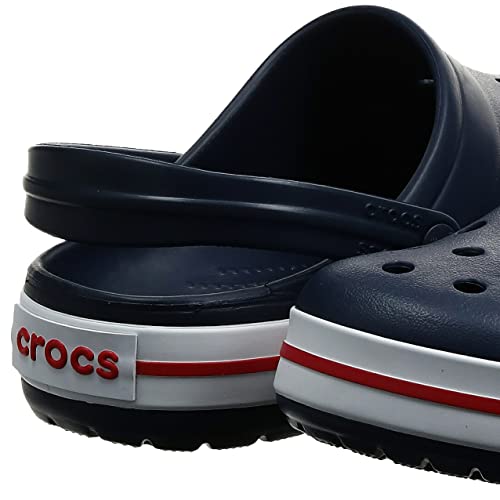 Crocs Crocband Unisex Adulta Zuecos, Azul (Navy), 41/42 EU