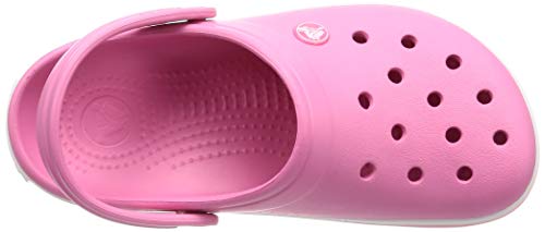 Crocs Crocband Unisex Adulta Zuecos, Rosa (Pearl Pink Wild Orchid), 42/43 EU