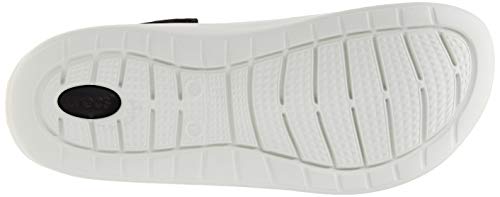 Crocs Literide Color Dip Clog, Zuecos Unisex Adulto, Lime Punch Scarlet Almost White, 39/40 EU