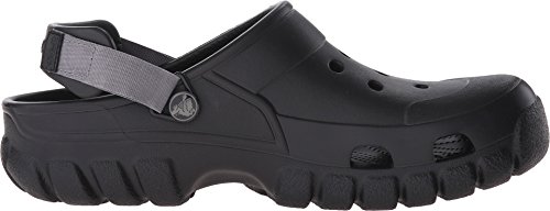 Crocs Offroad Sport - Zuecos de sintético para hombre, Nero (Black/Graphite), 43-44
