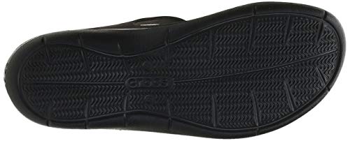 Crocs Swiftwater Sandal Mujer Sandal, Negro (Black), 39/40 EU