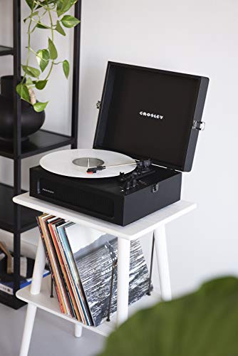 Crosley Manchester - Estantería combinada para CDs y DVDs, Blanco