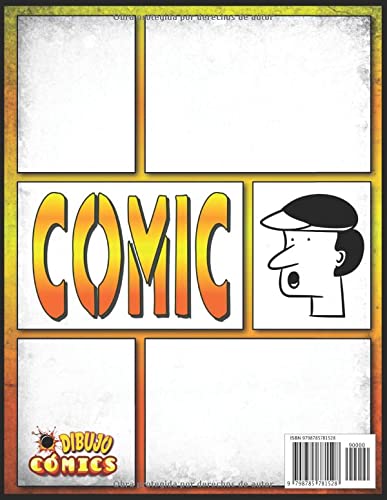 Cuaderno Actividades 6 Años Hacer Cómic: Divertido Cómic De Anime En Blanco Para Hacer Tu Propio Libro De Cuentos Para Niñas, Adolescentes Y Amantes De Los Cómics | Regalos Para Niña De 6 Años