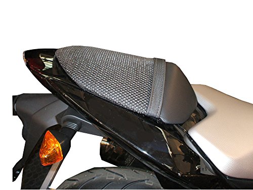Cubierta TRIBOSEAT para Asiento Antideslizante Accesorio Personalizado Negro Compatible con Kawasaki Z750 (2007-2012)