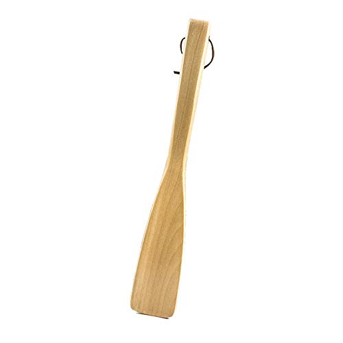 Cuchara para zapatos de viaje de madera, con mango largo, herramienta de asistencia de mango largo, lazo práctico para colgar, para mujeres, hombres, niños, personas mayores, embarazo, S