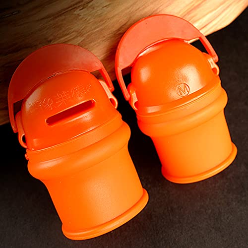 Cuchilla de Pulgar,12 Pcs Cuchillo de Dedo Herramienta,Cuchillo de Dedo de Silicona de JardíN,No Es FáCil de Oxidar, Con Catres para Dedos Anti-Corte,Para JardineríA,Cosecha de Verduras y Frutas