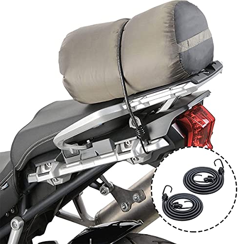 Cuerdas elásticas elásticas, 2 piezas de 120 cm resistente correa elástica con ganchos para coche, caravana, baúles de camping, vehículos recreativos, equipajes