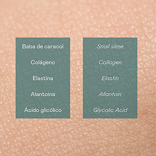 Cuidados Crema facial hidratante con Baba de Caracol regeneradora. Con colágeno y vitaminas Renueva, ilumina e hidrata la piel. Renovación celular - 50 ml