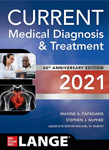 CURRENT Medical Diagnosis and Treatment 2021 (English Edition)