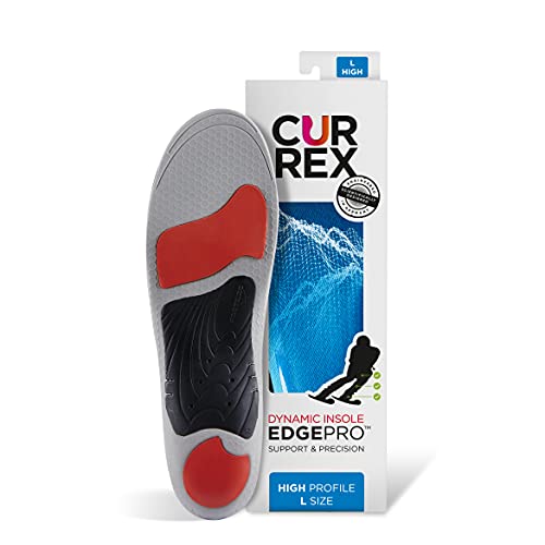 currex La plantilla EdgePro nueva dimensión de tallado. Plantilla de rendimiento dinámico para el esquí, el esquí de fondo o el snowboard.