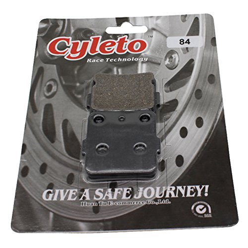 Cyleto Pastillas De Freno Delanteras y Traseras para SUZUKI LTZ400 LT-Z 400 2003 2004 2005 2006 2007 2008 2009 2010 2011 2012