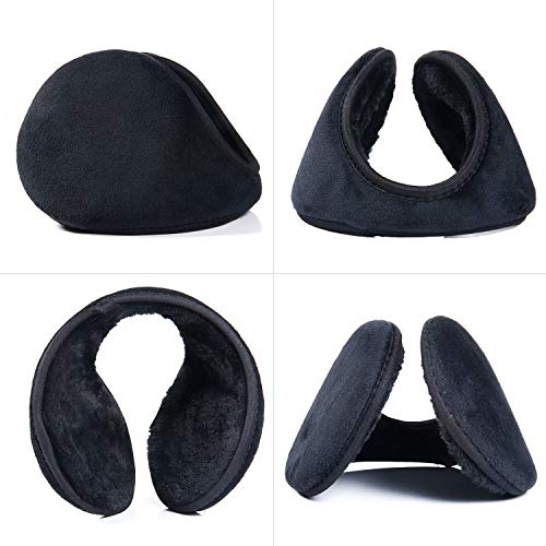Czemo Unisex Invierno Cálido Plegable Tamaño Ajustable Orejeras de Felpa Earmuff Caliente Hombres Mujeres