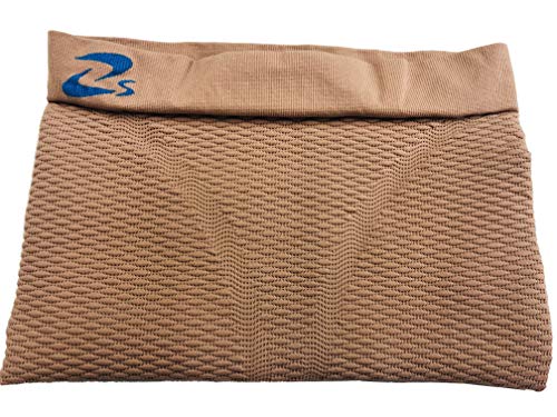 CzSalus Pantalón largo ligero, mallas adelgazantes de compresión media para lipedema y linfedema (XXL, Piel)