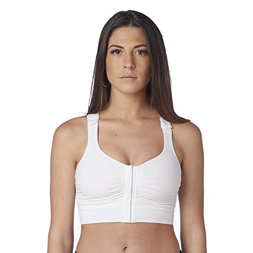 CzSalus Sujetador Especial Masto para el Uso médico-quirúrgica en el Post-operatorio (Blanco, XL)