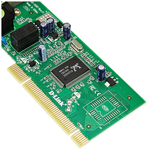 D-Link DGE-528T – Tarjeta PCI Gigabit Ethernet RJ45 (10/100/1000 Mbps), Compatible con Windows, Windows Server, Linux y MacOS