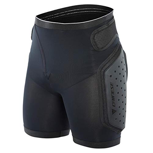 Dainese Action Shorts EVO - Protector de esquí Unisex, Unisex Adulto, Color Negro/Blanco, tamaño Medium