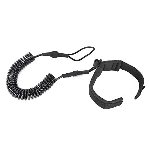 DAUERHAFT Tabla de Surf Vertical Cinturón de tracción de Surf Negro Cómodo, para Uso en Surf