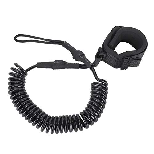 DAUERHAFT Tabla de Surf Vertical Cinturón de tracción de Surf Negro Cómodo, para Uso en Surf