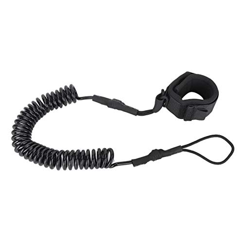 DAUERHAFT Tabla de Surf Vertical Cinturón de tracción de Surf Negro Cómodo, para Uso en Surf