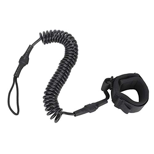 DAUERHAFT Tabla de Surf Vertical Cinturón de tracción de Surf Negro Cómodo, para Uso en Surf