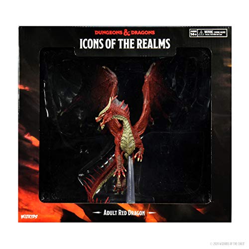 D&D Icons of The Realms: Figura premium de dragón rojo adulto