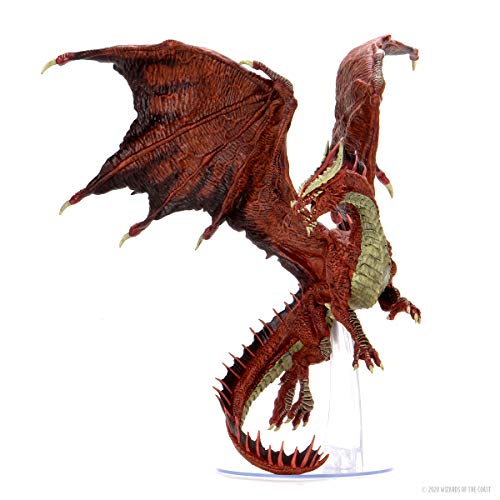 D&D Icons of The Realms: Figura premium de dragón rojo adulto