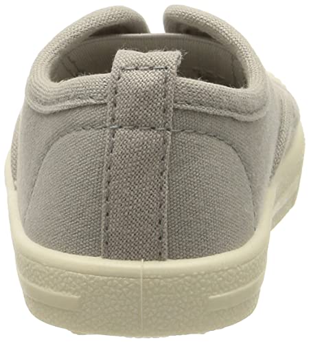 DEBAIJIA Niñas Niños Zapatos 2-5 Años Zapatillas de Deporte Lona Dulce Casual Suave Doble Suela de Moda Antideslizantes Transpirables Ligeros EU 28 Gris(Tamaño Etiqueta 28)