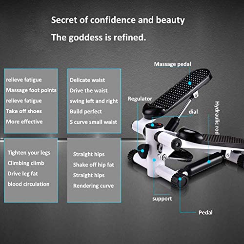 Debajo del escritorio Bicicleta elíptica Pedal Ejercitador Bicicleta Máquina elíptica Entrenadores de pie con monitor incorporado Pantalla, silencioso Compacto Entrenador de oficina en casa Fitness