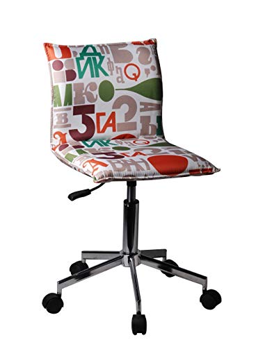 Decohouse - Silla Oficina Escritorio Ordenador - giratoria Calidad cómoda Altura Regulable ergonómica -Polipiel Color