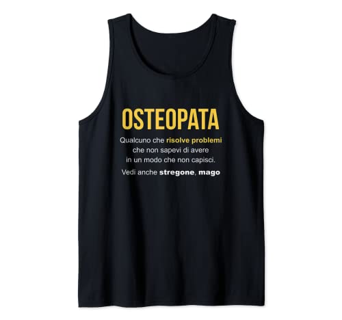 Definición de Osteópata | Regalo de Osteópata Camiseta sin Mangas