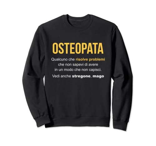 Definición de Osteópata | Regalo de Osteópata Sudadera