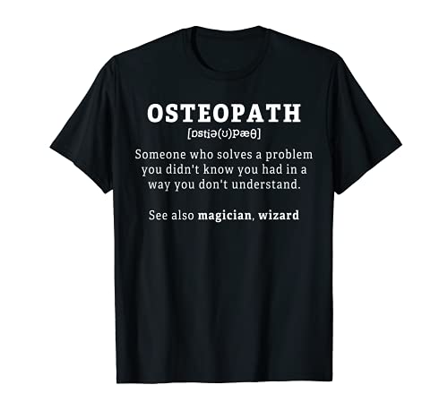 Definición de profesiones de osteópata definiciones Camiseta