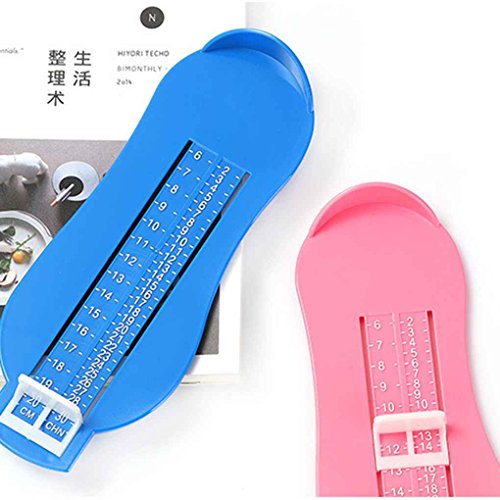 Deinbe Zapatos Infantiles Gauge medir los pies tamaño de la Regla de medición de la Herramienta de bebé para niños Zapatos de niño Zapatos Accesorios Medidor de Medida del pie