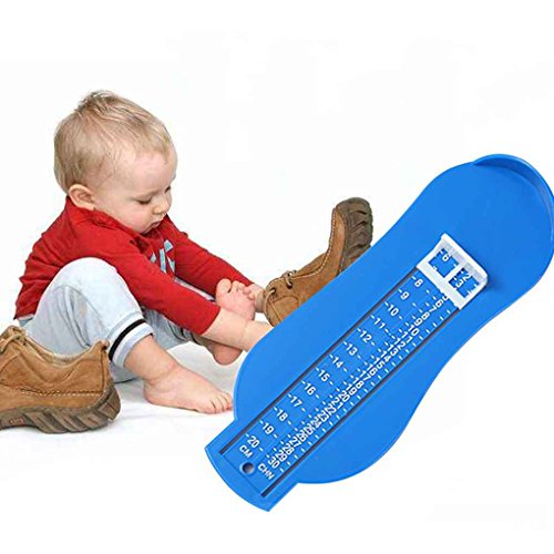 Deinbe Zapatos Infantiles Gauge medir los pies tamaño de la Regla de medición de la Herramienta de bebé para niños Zapatos de niño Zapatos Accesorios Medidor de Medida del pie