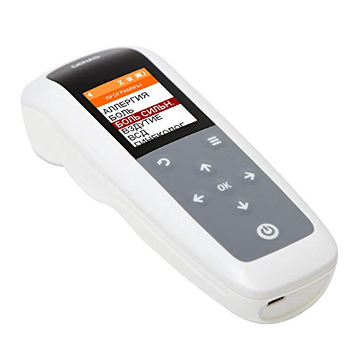 DENAS PCM dispositivo anti dolor de terapia DENAS, SCENAR, menú en 5 idiomas y manual en ingles y español (formato .pdf), garantía y servicio postventa exclusivo en España.